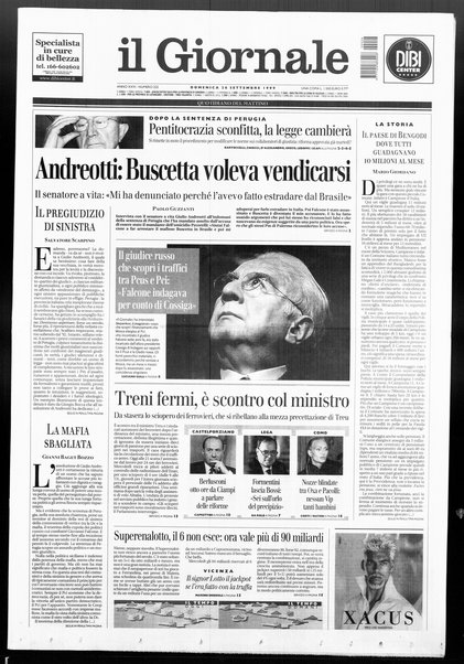 Il giornale : quotidiano del mattino